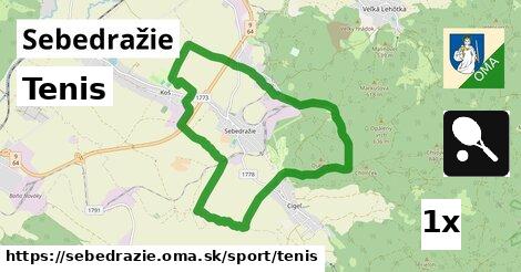 Tenis, Sebedražie