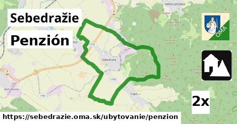 Penzión, Sebedražie