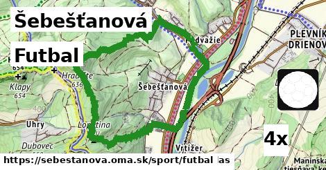 Futbal, Šebešťanová