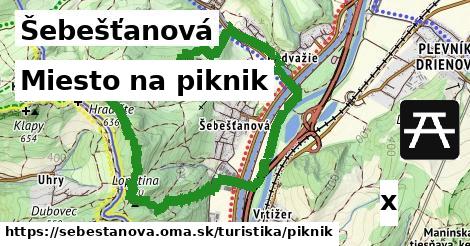 Miesto na piknik, Šebešťanová