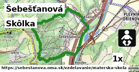 Skôlka, Šebešťanová