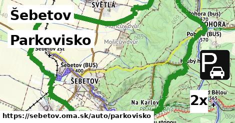 Parkovisko, Šebetov
