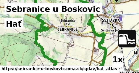 hať v Sebranice u Boskovic