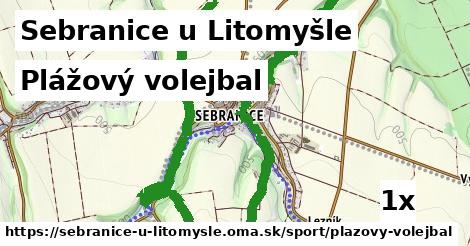 Plážový volejbal, Sebranice u Litomyšle