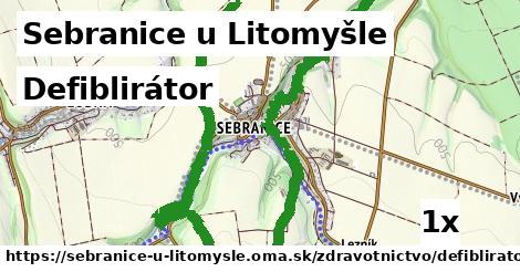 defiblirátor v Sebranice u Litomyšle