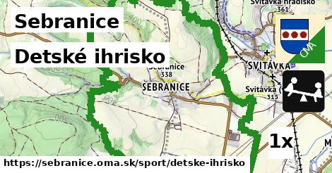 detské ihrisko v Sebranice