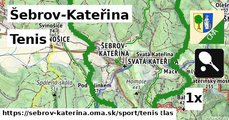 Tenis, Šebrov-Kateřina