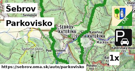 parkovisko v Šebrov
