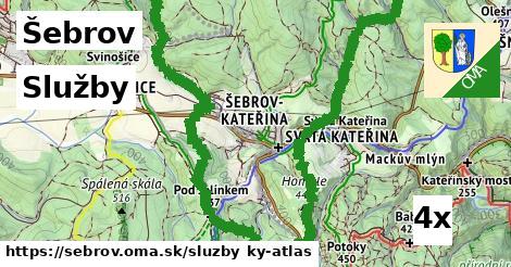 služby v Šebrov
