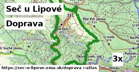 doprava v Seč u Lipové