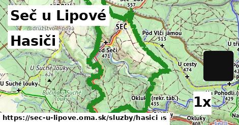 Hasiči, Seč u Lipové