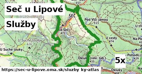 služby v Seč u Lipové