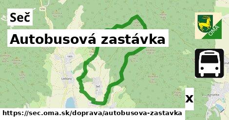 Autobusová zastávka, Seč