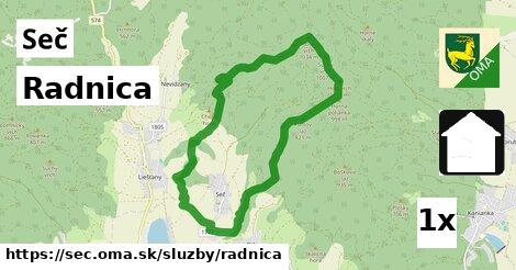 Radnica, Seč