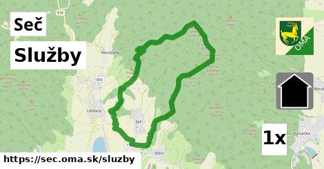 služby v Seč