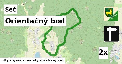 Orientačný bod, Seč