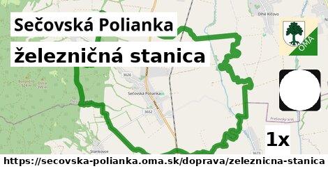 železničná stanica, Sečovská Polianka