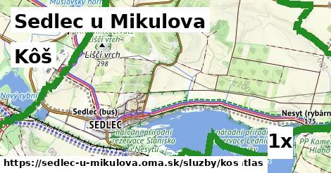 Kôš, Sedlec u Mikulova
