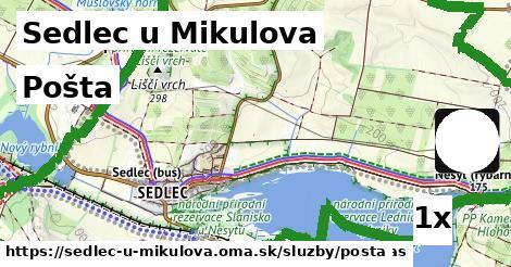 Pošta, Sedlec u Mikulova