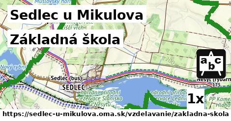 Základná škola, Sedlec u Mikulova