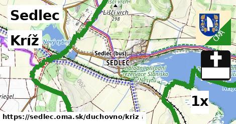 kríž v Sedlec