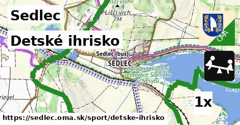 detské ihrisko v Sedlec