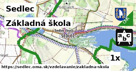 základná škola v Sedlec