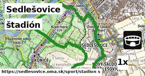 štadión, Sedlešovice