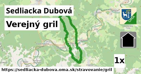 Verejný gril, Sedliacka Dubová