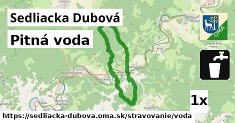 Pitná voda, Sedliacka Dubová