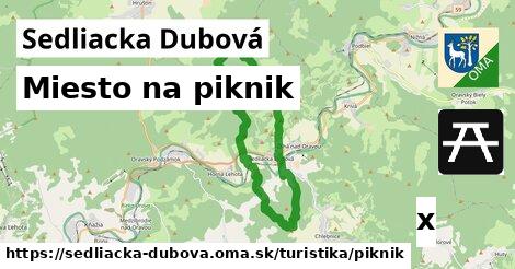 Miesto na piknik, Sedliacka Dubová