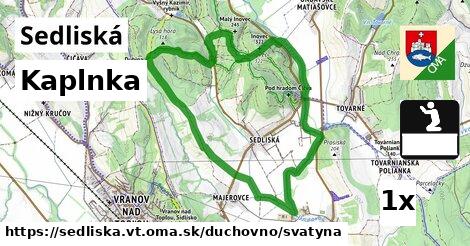 Kaplnka, Sedliská, okres VT