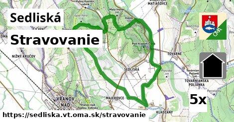 stravovanie v Sedliská, okres VT