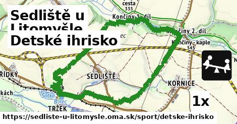 Detské ihrisko, Sedliště u Litomyšle