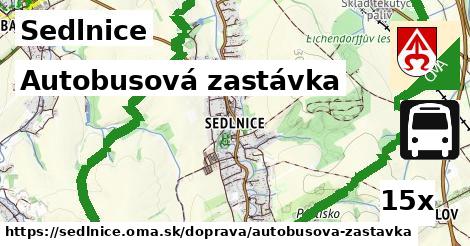 Autobusová zastávka, Sedlnice