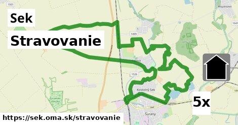 stravovanie v Sek