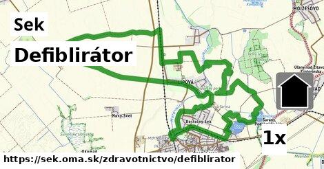 Defiblirátor, Sek