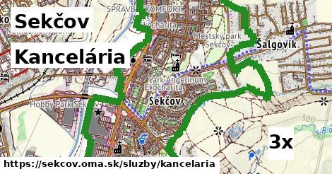 Kancelária, Sekčov