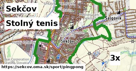 stolný tenis v Sekčov