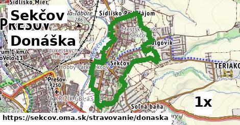 Donáška, Sekčov