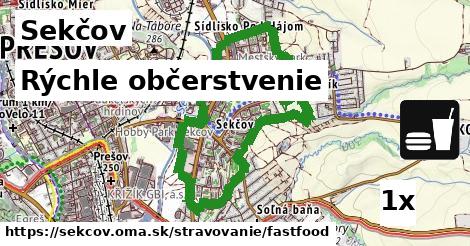 Rýchle občerstvenie, Sekčov