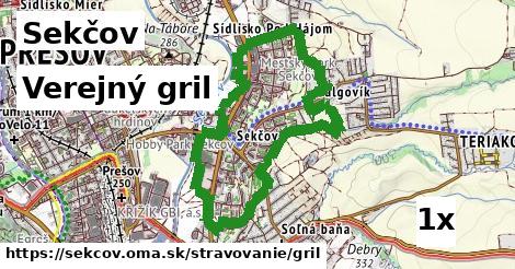 Verejný gril, Sekčov