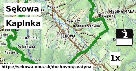 Kaplnka, Sękowa