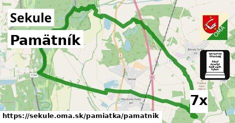 Pamätník, Sekule