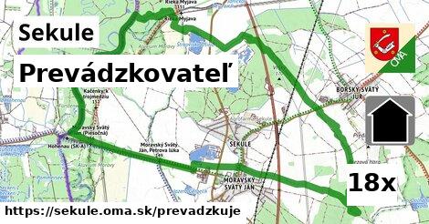 prevádzkovateľ v Sekule