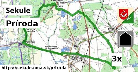 príroda v Sekule