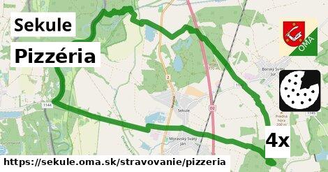 Pizzéria, Sekule