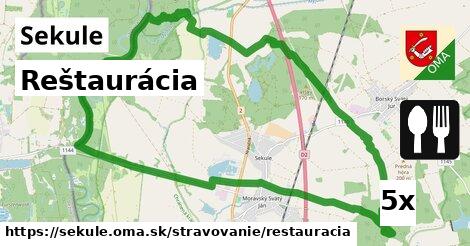 Reštaurácia, Sekule