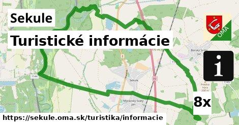 Turistické informácie, Sekule