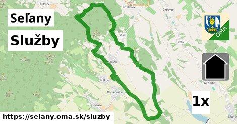 služby v Seľany